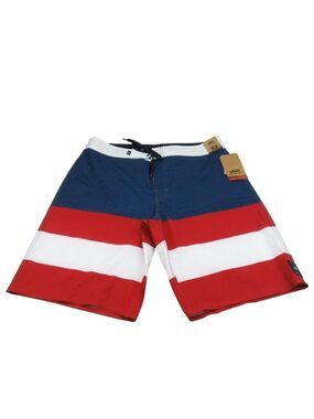 Vans Era USA American Boardshort Swim Trunks Mens Size 32 NEW